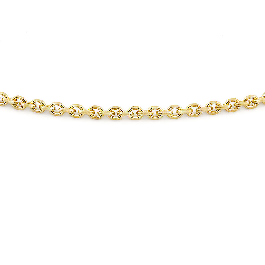 9ct gold 22 inch trace Chain